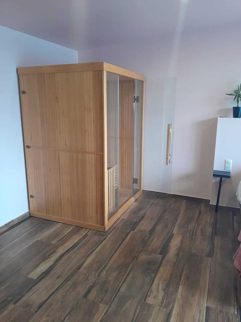 Création d'espace bien-être privatif à Wambrechies, réalisée par Sf Batiment